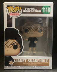 Funko POP! Television - Parks & Recreation - Janet Snakehole (1148) 'Small Box Damage'
