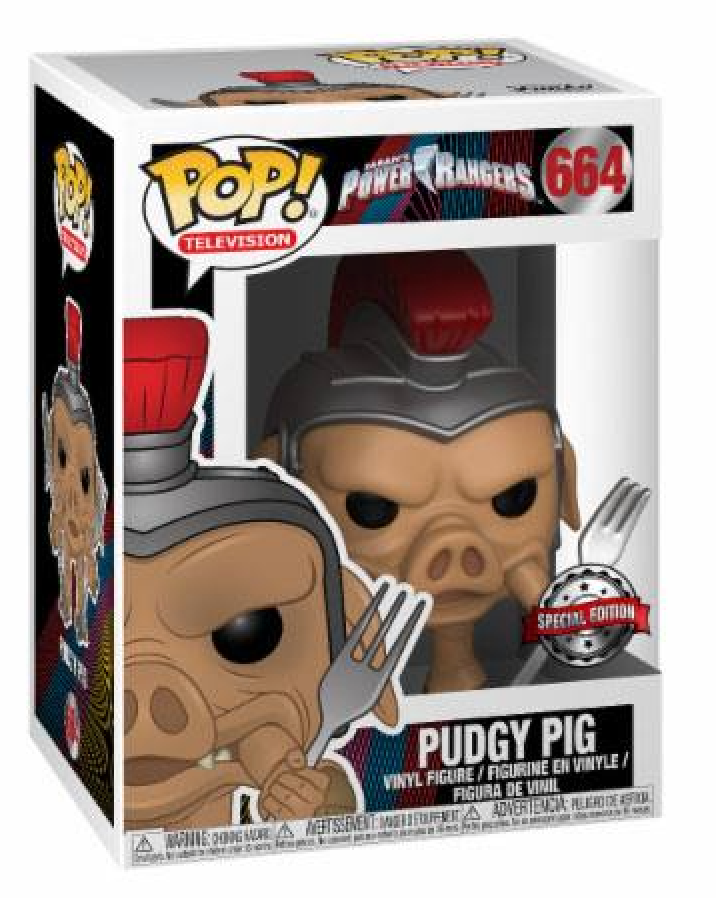 Funko POP! Television - Power Rangers - Pudgy Pig (664) Exclusive