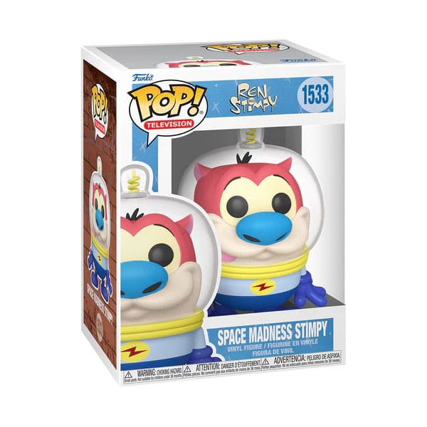 Funko POP! Television - Ren & Stimpy - Space Madness Stimpy (1533) Exclusive