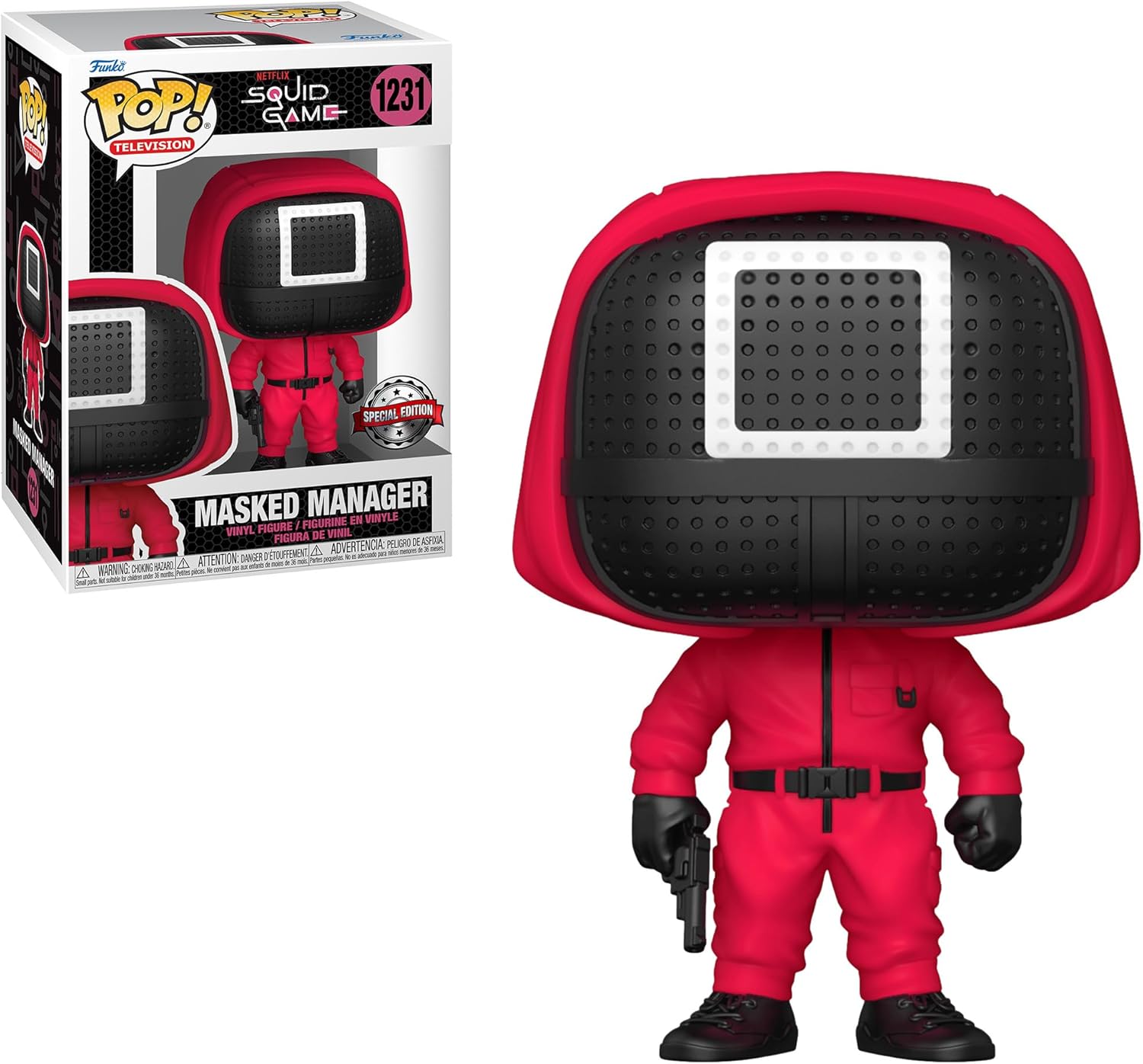 Funko POP! Television - Squid Game - Masked Manager (1231) Exclusive