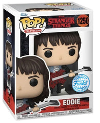 Funko POP! Television - Stranger Things - Eddie Munson w/ Guitar #1250 Exclusive