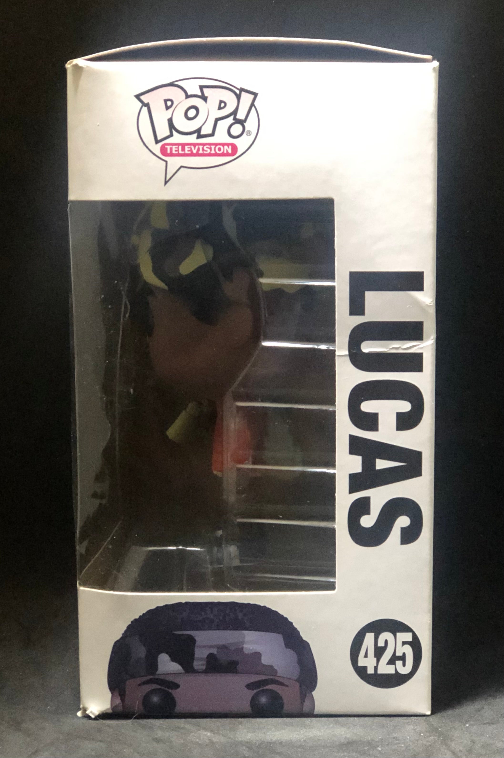 Funko POP! Television - Stranger Things - Lucas Sinclair (425) Box Damage