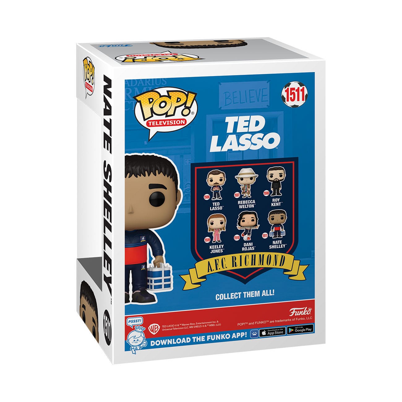 Funko POP! Television - Ted Lasso - Nate Shelley w/ water (1511)