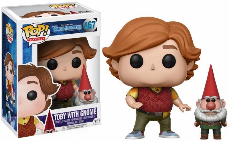 Funko POP! Television - Trollhunters - Toby w/ Gnome (467)