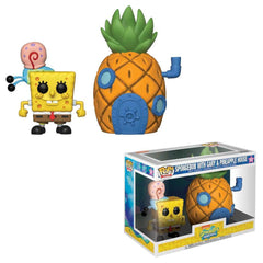Funko POP! Town - Spongebob Sauarepants - Spongebob with Gary & Pineapplge House (02)