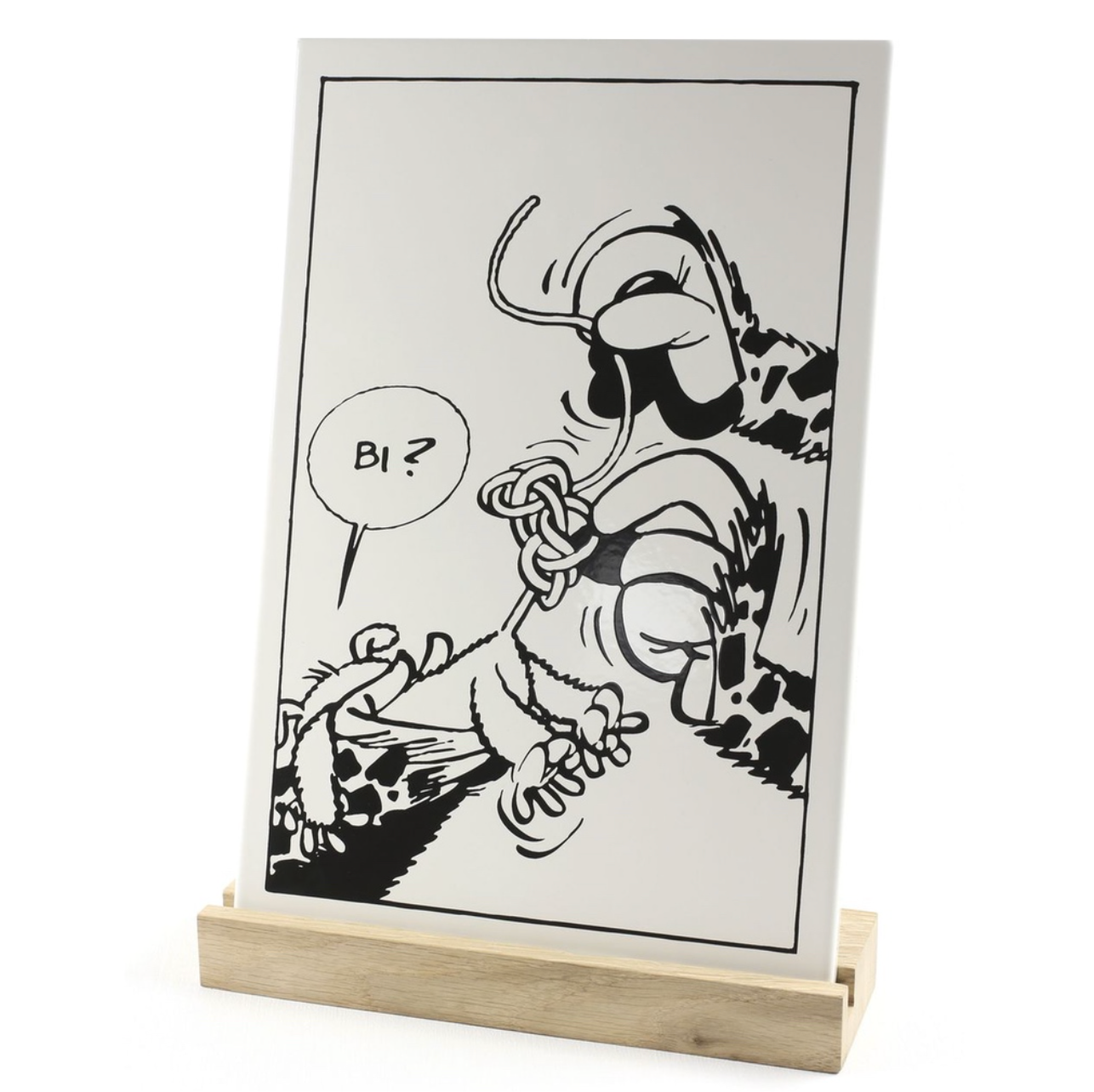 GRAND VINGTIÈME Enamel signs - Marsupilami : Baby Marsupilami (Set of 4) (Limited & Numbered)