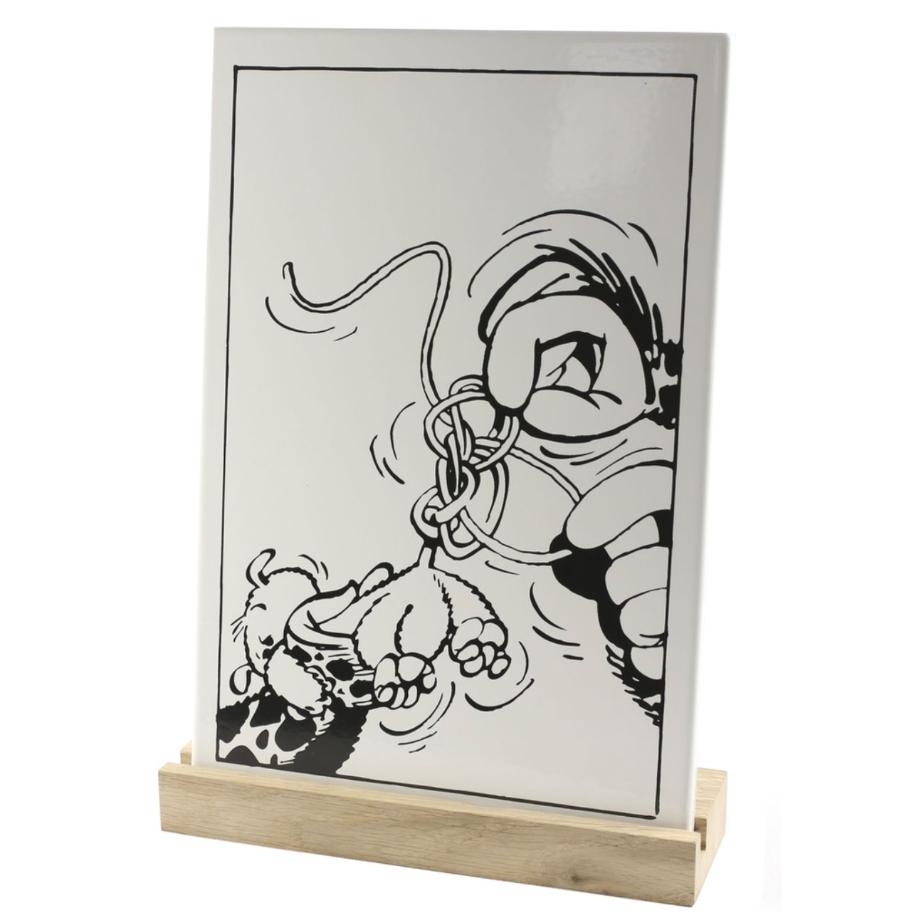 GRAND VINGTIÈME Enamel signs - Marsupilami : Baby Marsupilami (Set of 4) (Limited & Numbered)