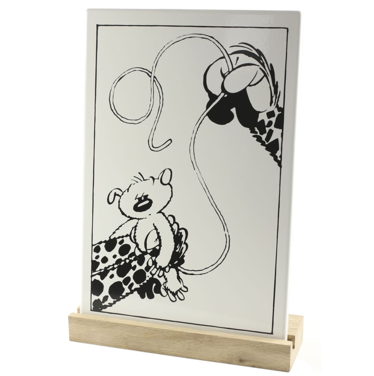 GRAND VINGTIÈME Enamel signs - Marsupilami : Baby Marsupilami (Set of 4) (Limited & Numbered)