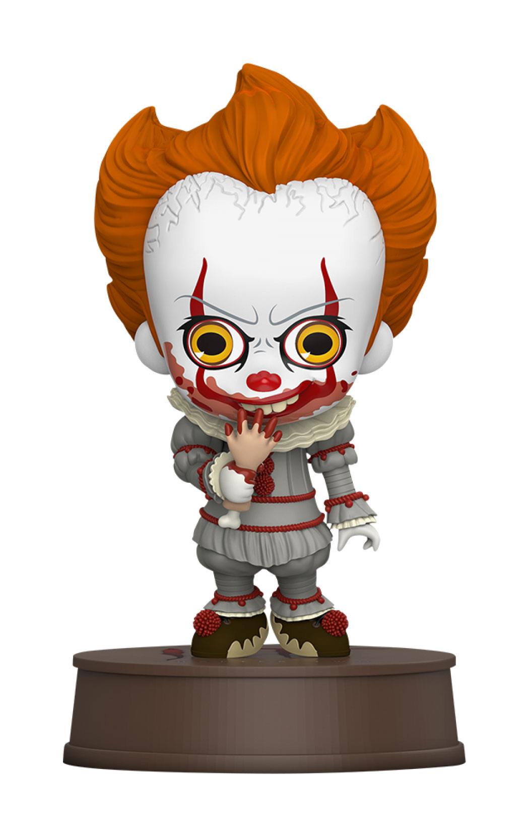 HOT TOYS Cosbaby Serie - It, Chapter Two : Pennywise w/ Broken Arm (11cm)