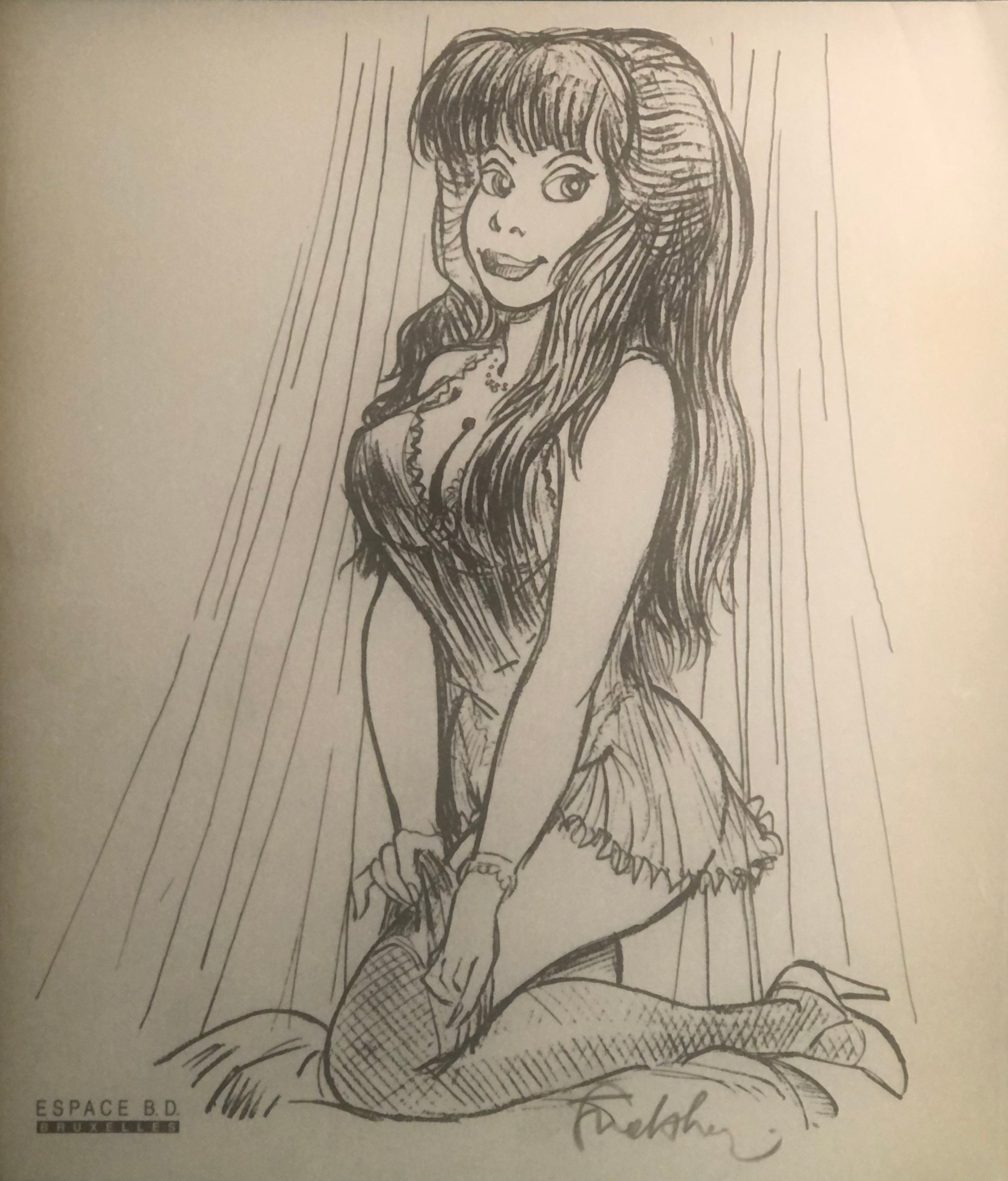 Comics Ex-Libris: Woman (Walthéry) Comics -