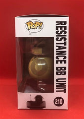 Funko POP! Star Wars - Episode VIII - Resistance BB Unit (210) Exclusive DAMAGED PACKAGING