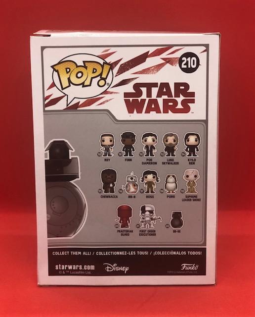 Funko POP! Star Wars - Episode VIII - Resistance BB Unit (210) Exclusive DAMAGED PACKAGING