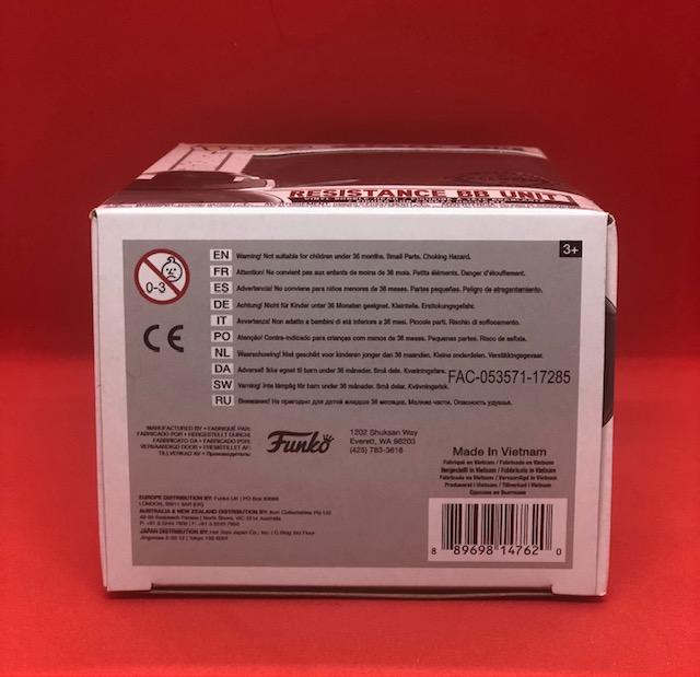 Funko POP! Star Wars - Episode VIII - Resistance BB Unit (210) Exclusive DAMAGED PACKAGING