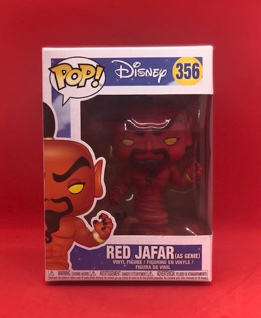 Funko POP! Disney - Aladdin - Red Jafar (as Genie) (356) "Small Damaged Packaging"