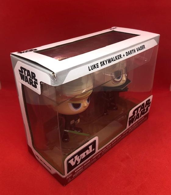 FUNKO Vynl. - Star Wars - Luke Skywalker + Darth Vader (10 cm) "Small Damaged Packaging"