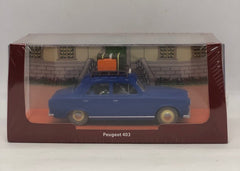 Tintin / Kuifje - Tintin's Cars 1/43 - The taxi of Marlinspike Hall (Peugeot 403) (14cm)