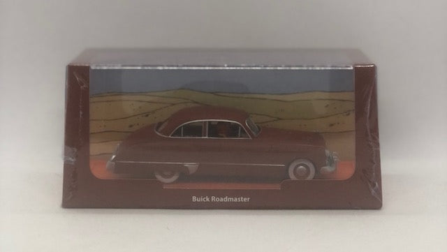 Tintin / Kuifje - Tintin's Cars 1/43 - The Red Buick (Buick Roadmaster) (14cm)