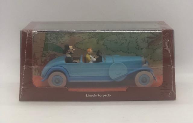 Tintin / Kuifje - Tintin's Cars 1/43 - Lincoln Torpedo (1955) (14cm)