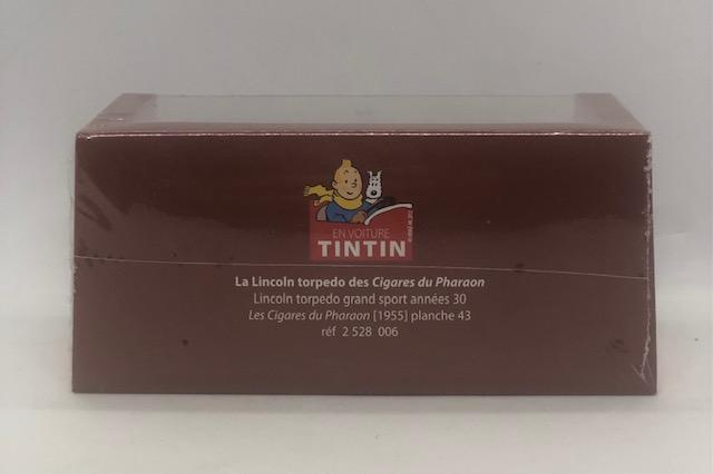 Tintin / Kuifje - Tintin's Cars 1/43 - Lincoln Torpedo (1955) (14cm)