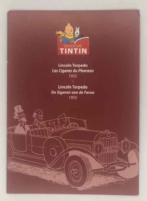 Tintin / Kuifje - Tintin's Cars 1/43 - Lincoln Torpedo (1955) (14cm)