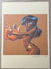 COMICS Ex-libris: Ishanti ’The Sacred Dancer’ (Crisse) Comics - Ex-libris