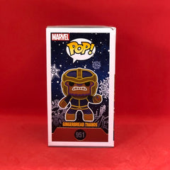 Funko POP! Marvel - Holiday - Gingerbread Thanos (951) Exclusive 'Small Damage Box'