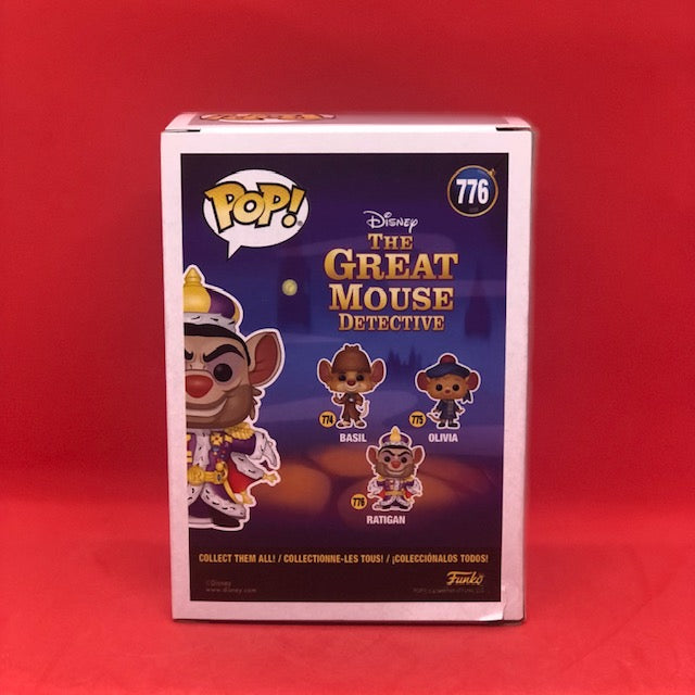 Funko POP! Disney - The Great Mouse Detectives - Ratigan (776) 'Small Damage Box'