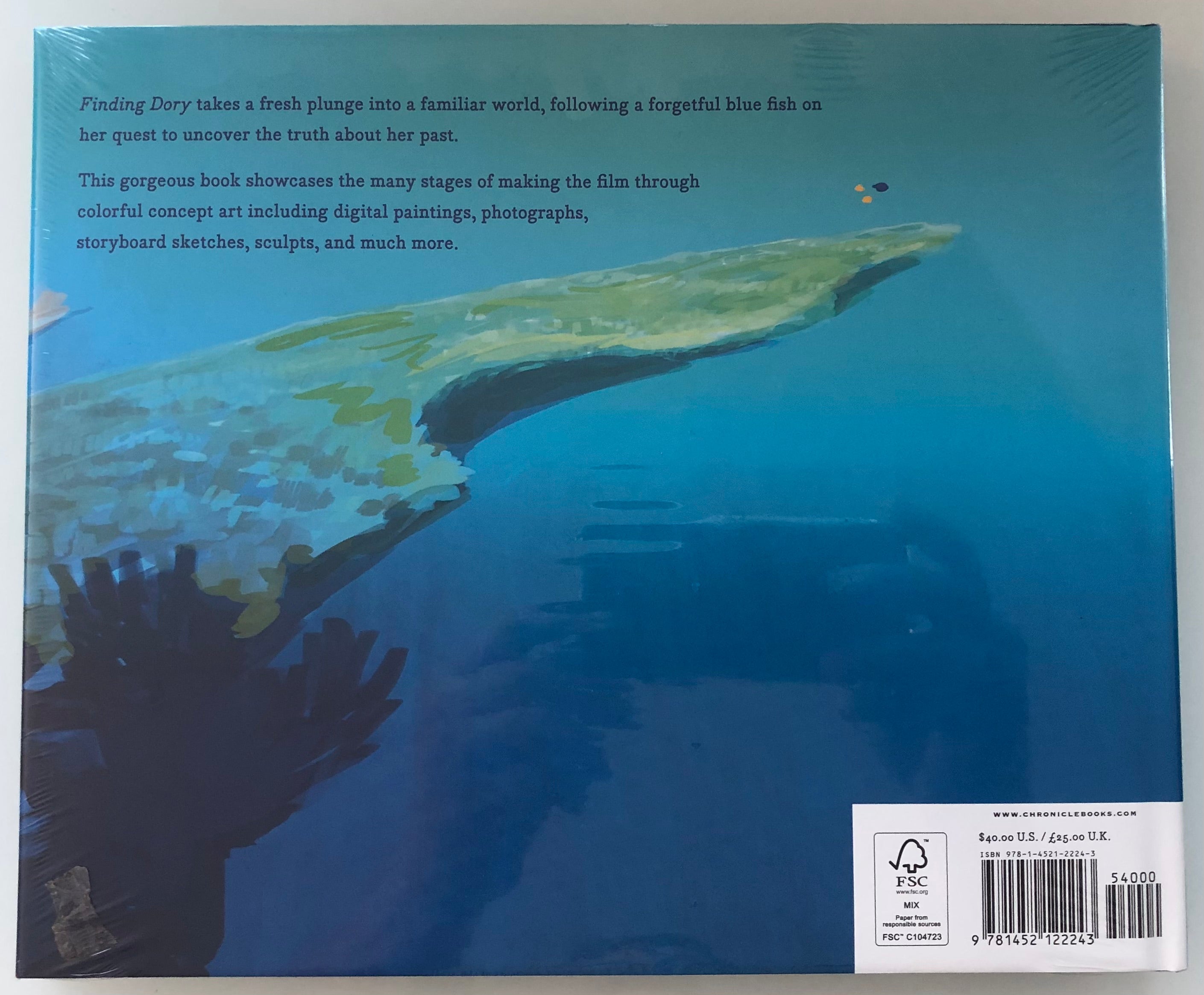 Abrams & Chronicle - Book, The Art of Finding Dory (Disney / Pixar) - hardcover (ENG)