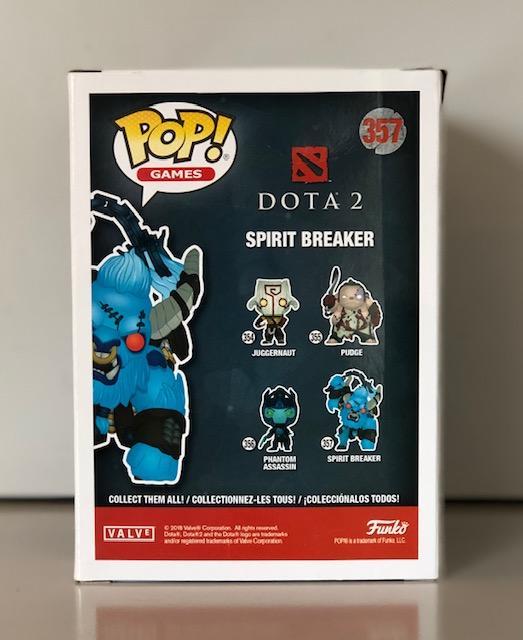 Funko Pop! Games - Dota 2 Spirit Breaker (357) Damaged Packaging Figurines