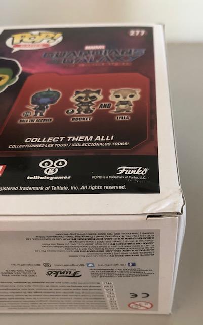 Funko Pop! Games - Guardians Of The Galaxy:  The Telltale Series Gamora (277) Damaged Packaging