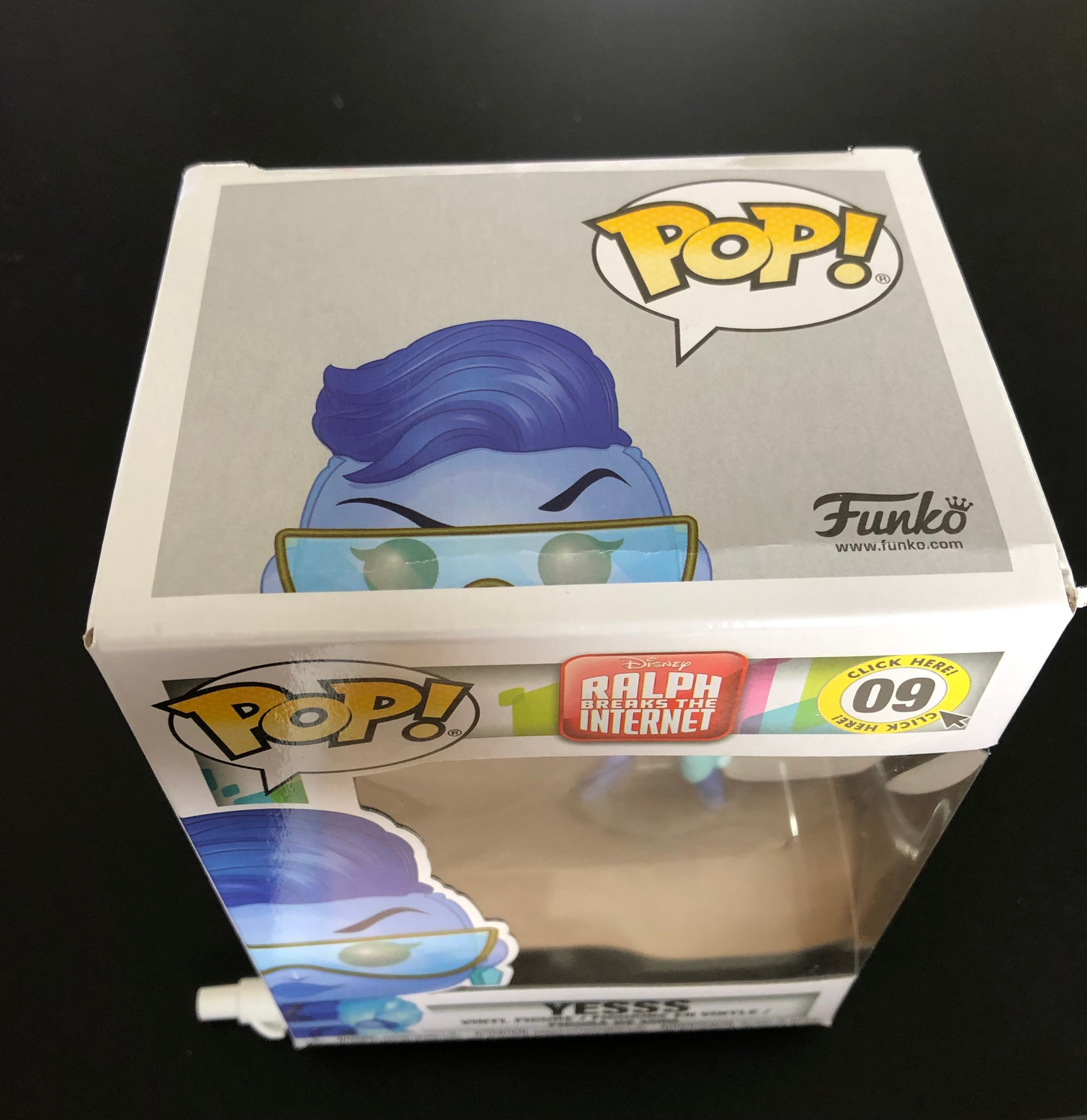 Funko POP! Disney - Ralph Breaks The Internet - Yesss (09) 'Small Damaged Packaging'
