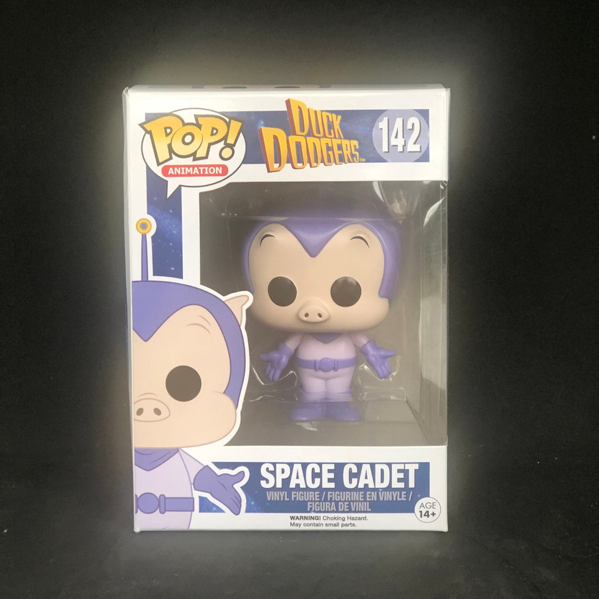 Funko Pop! Animation - Duck Dodgers Space Cadet (142) Small Box Damage Pop