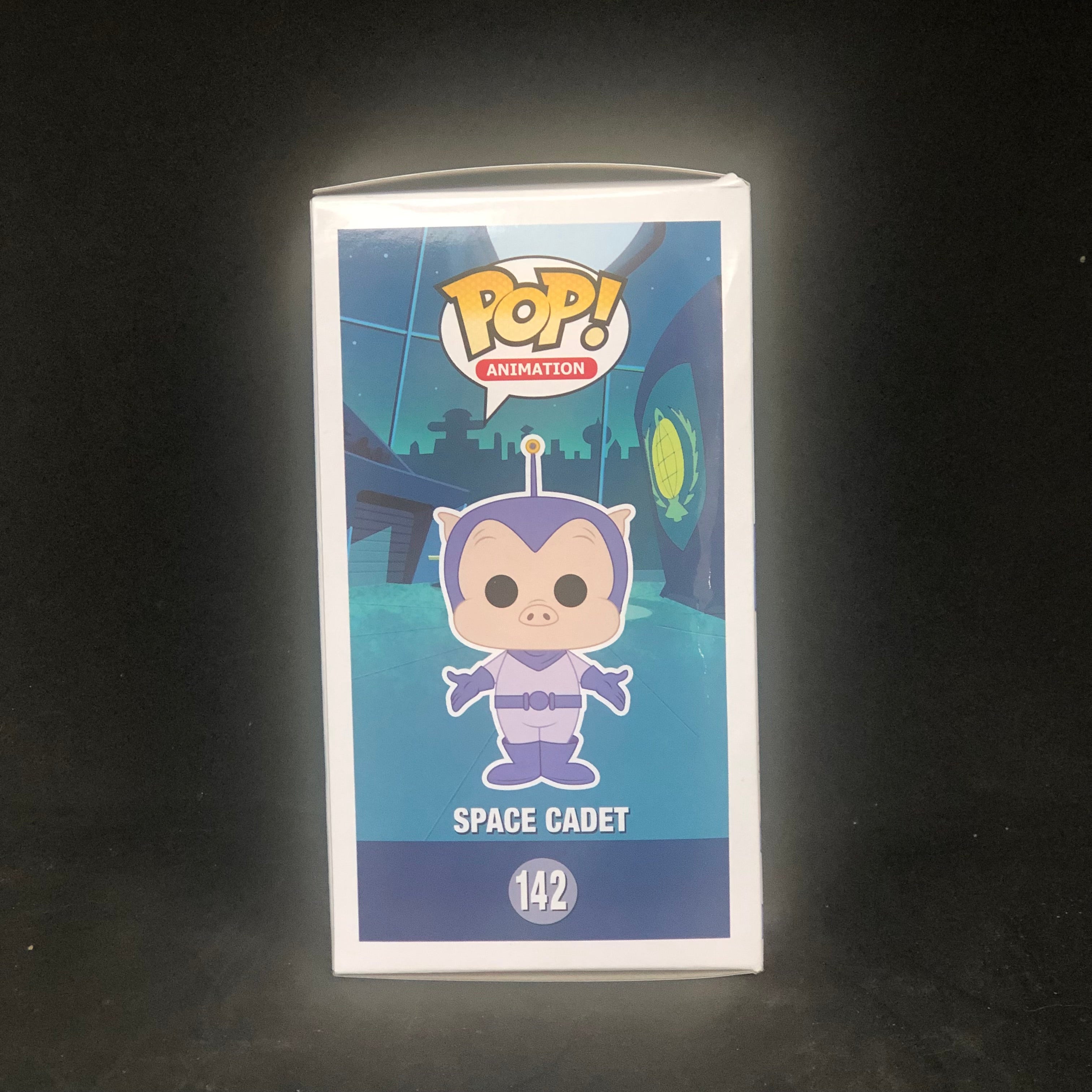 Funko Pop! Animation - Duck Dodgers Space Cadet (142) Small Box Damage Pop