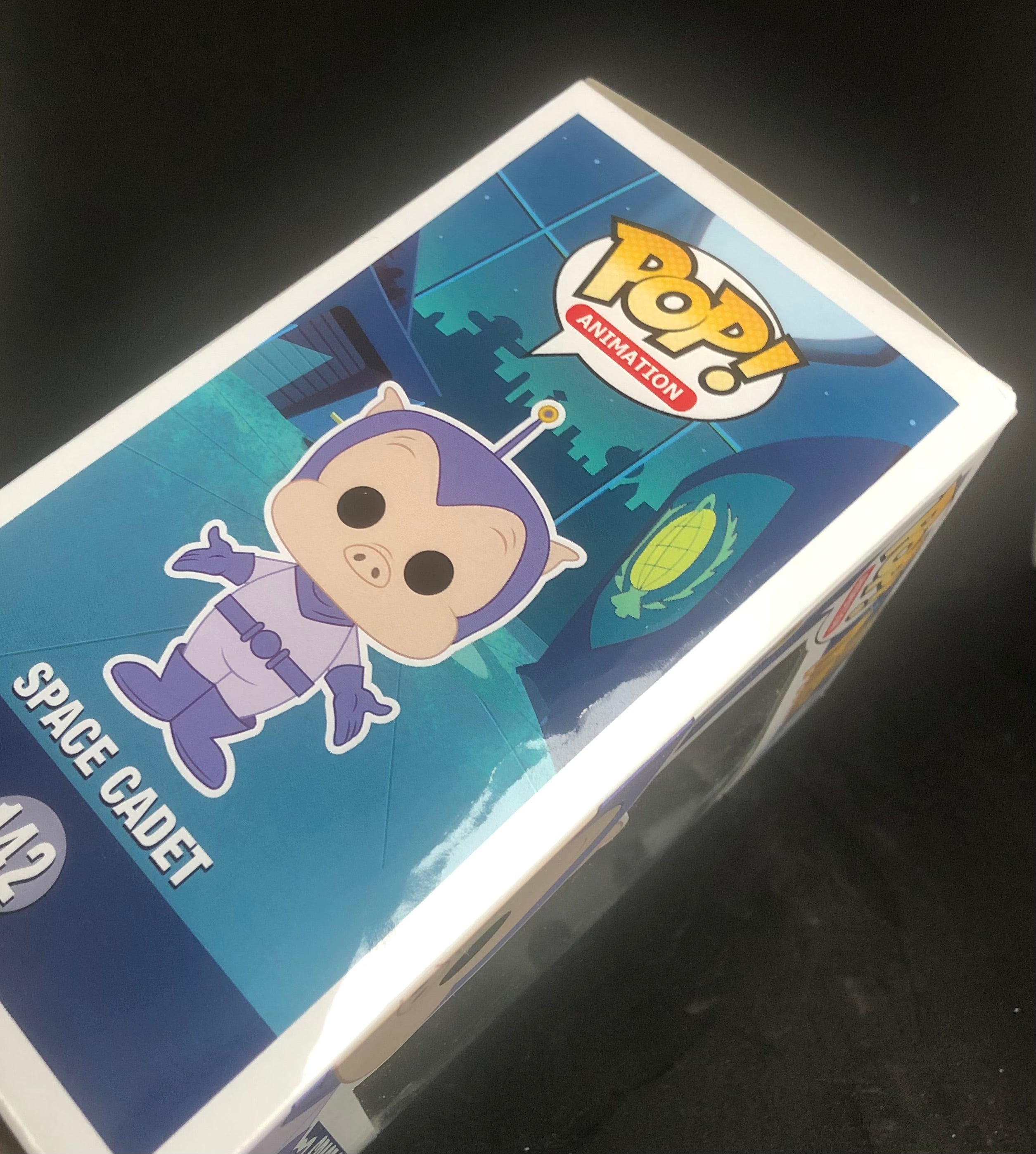 Funko Pop! Animation - Duck Dodgers Space Cadet (142) Small Box Damage Pop