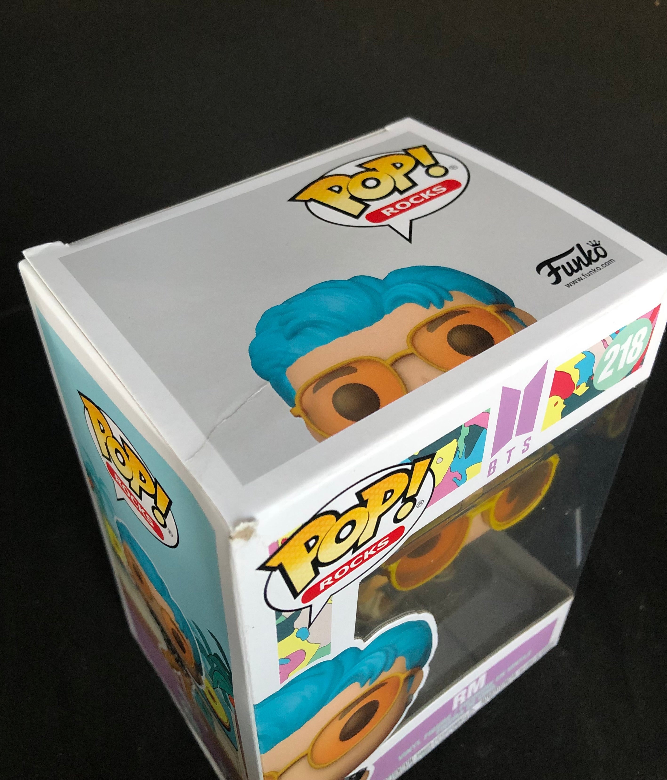 Funko POP! Rocks - BTS (Bangtang Boys) - RM (218) 'Small Box Damage'