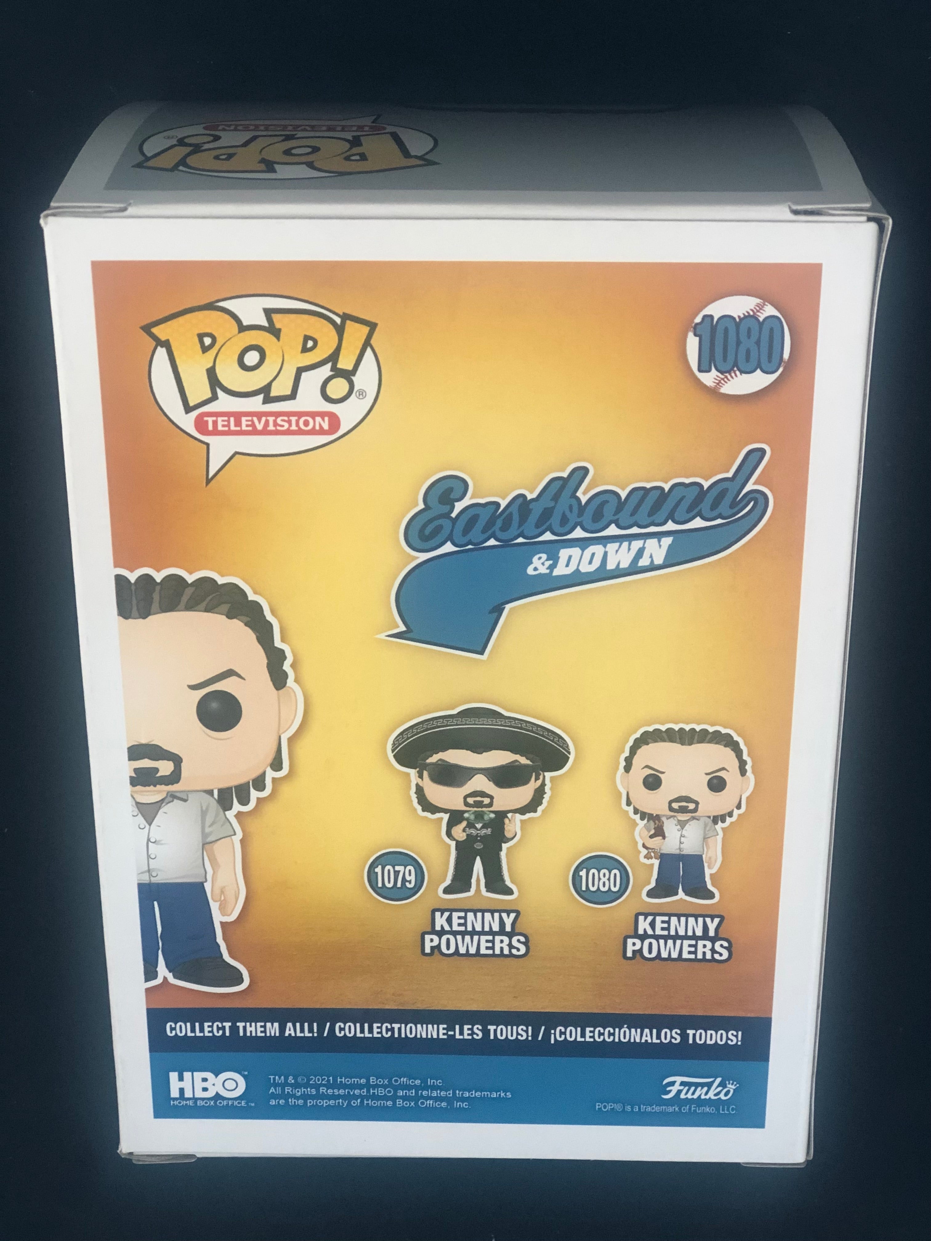 Funko POP! Television - Eastbound & Down - Kenny Powers (1080) Small Damage Box
