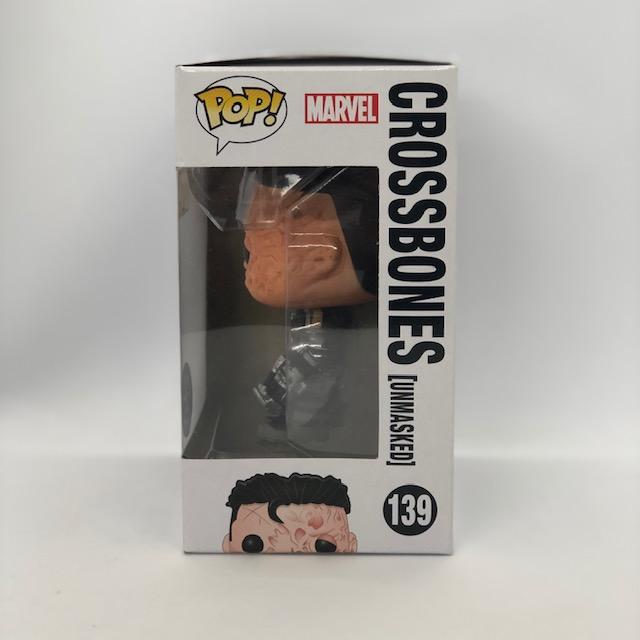 Funko Pop! Marvel - Captain America Civil War Crossbones (Unmasked) (139) Damaged Packaging