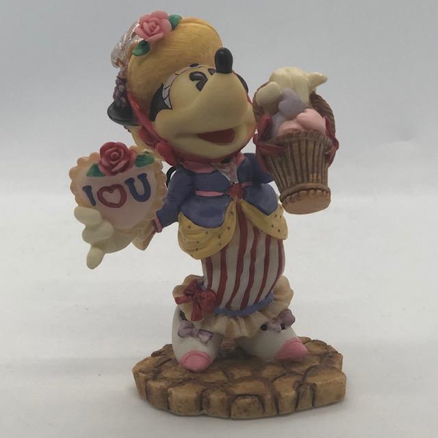 Disney Mickey & Co. - Minnie Mouse - Minnie w/ Basket of Hearts "Oh ! You Beautiful Doll" (10 cm)