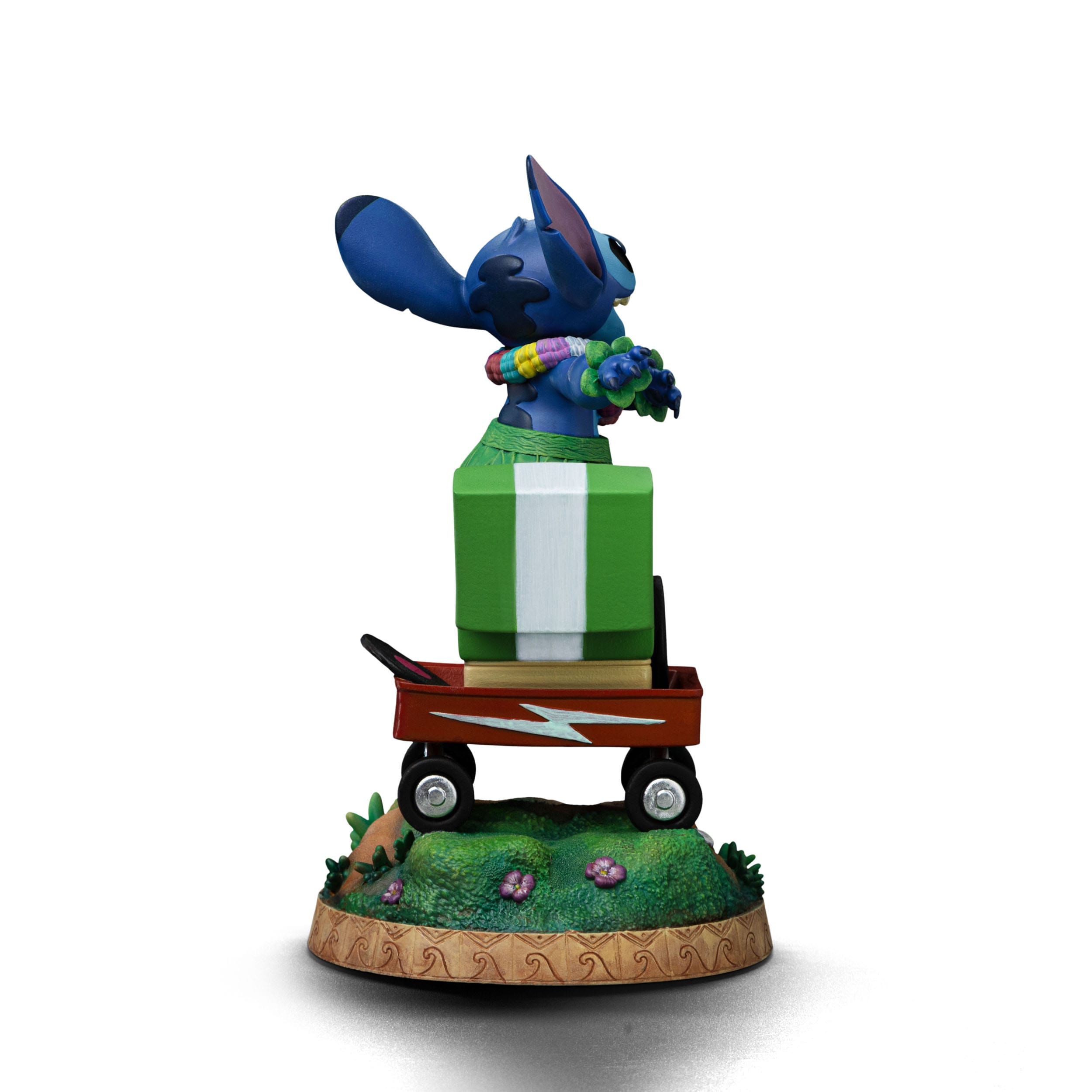 IRON STUDIOS, Art Scale Statue 1/10 - Lilo & Stitch : Stitch Hula (17cm)