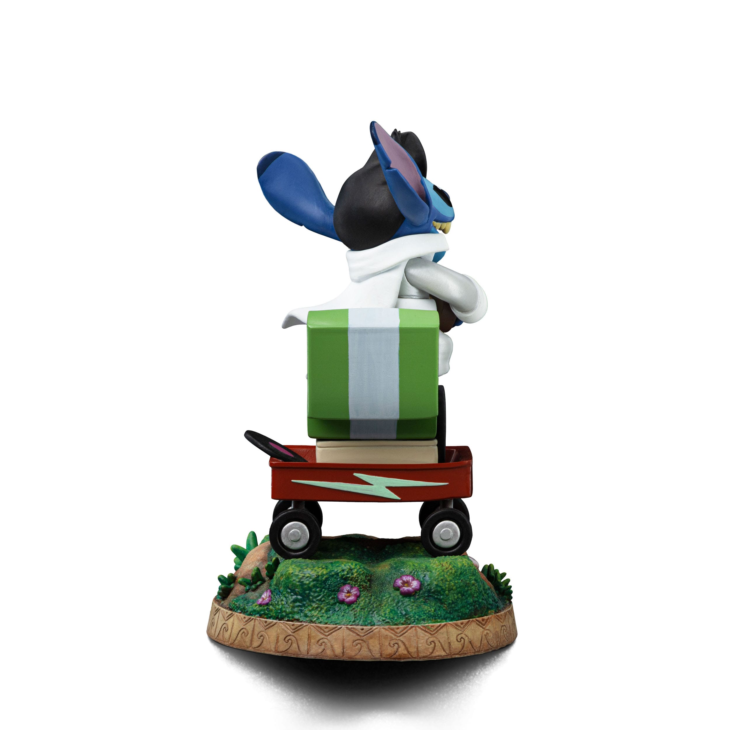IRON STUDIOS, Art Scale Statue 1/10 - Lilo & Stitch : Stitch King of Rock (17 cm)