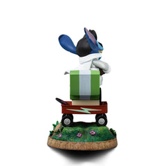 IRON STUDIOS, Art Scale Statue 1/10 - Lilo & Stitch : Stitch King of Rock (17 cm)
