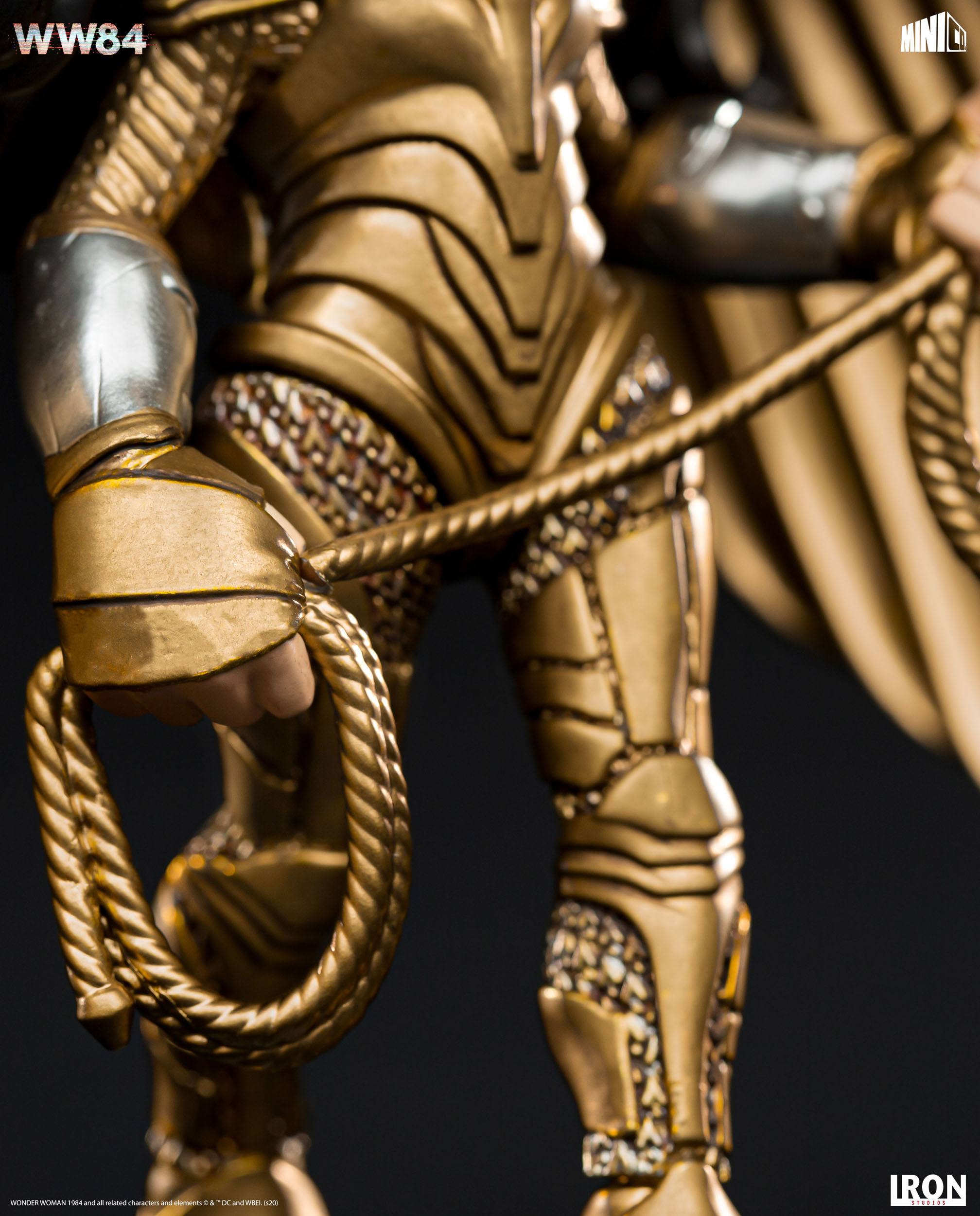 IRON STUDIOS, Mini Co. - DC Comics - Wonder Woman 1984 (Golden Armor) (15cm)