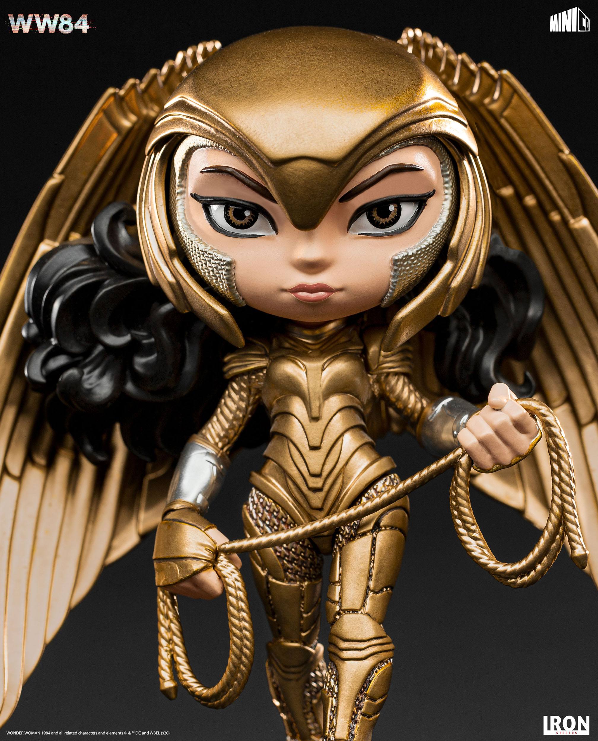 IRON STUDIOS, Mini Co. - DC Comics - Wonder Woman 1984 (Golden Armor) (15cm)