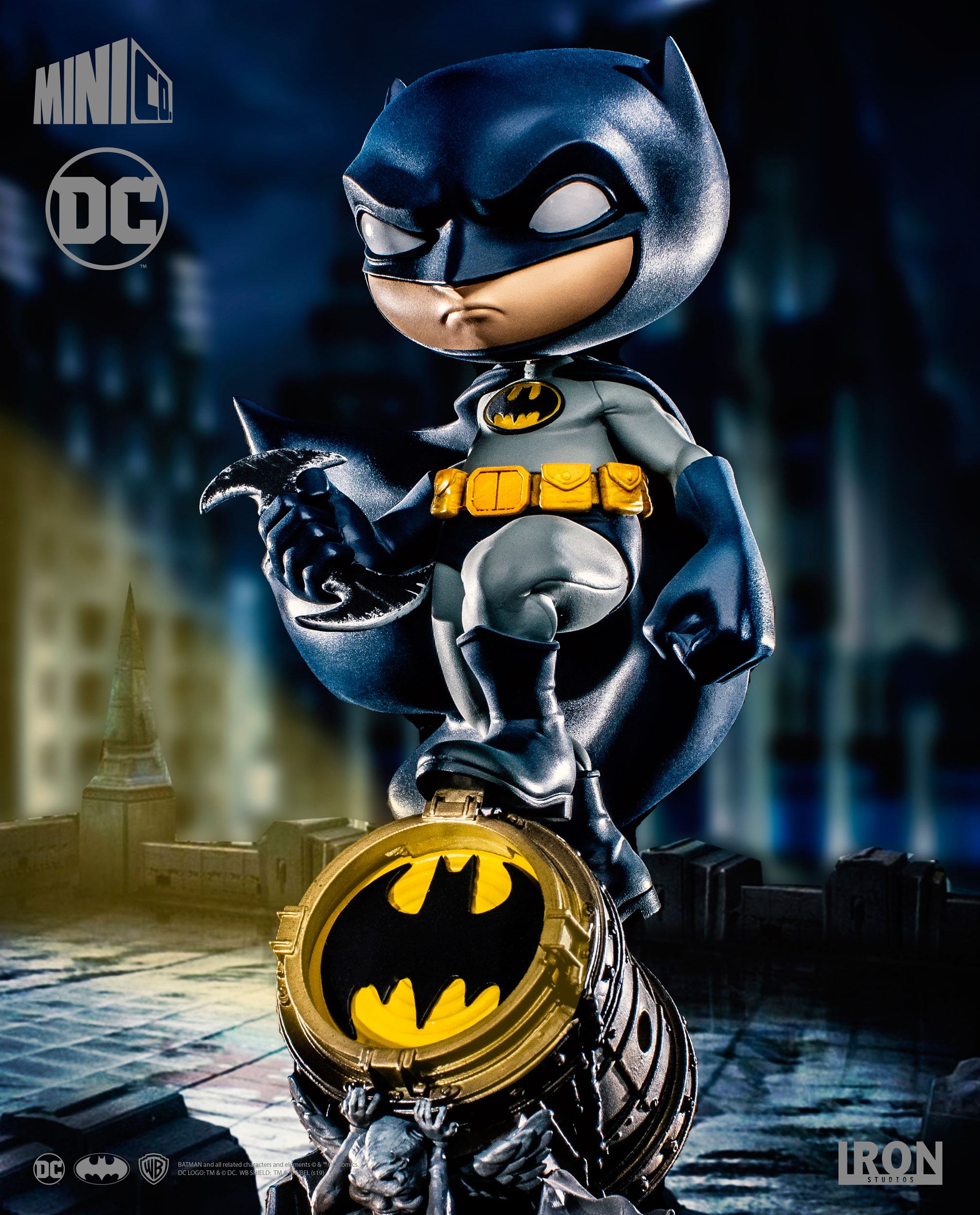 IRON STUDIOS, Mini Co. - DC Comics, Batman : Batman (19 cm)