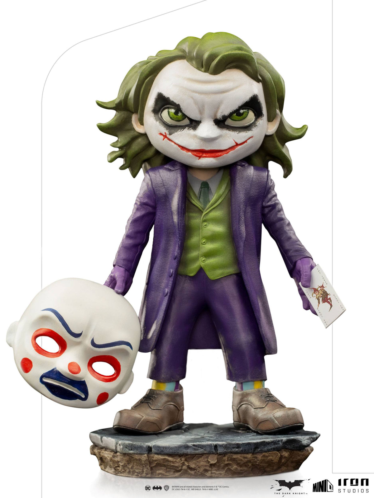 IRON STUDIOS, Mini Co. - DC Comics, The Dark Knight : Joker (15cm)