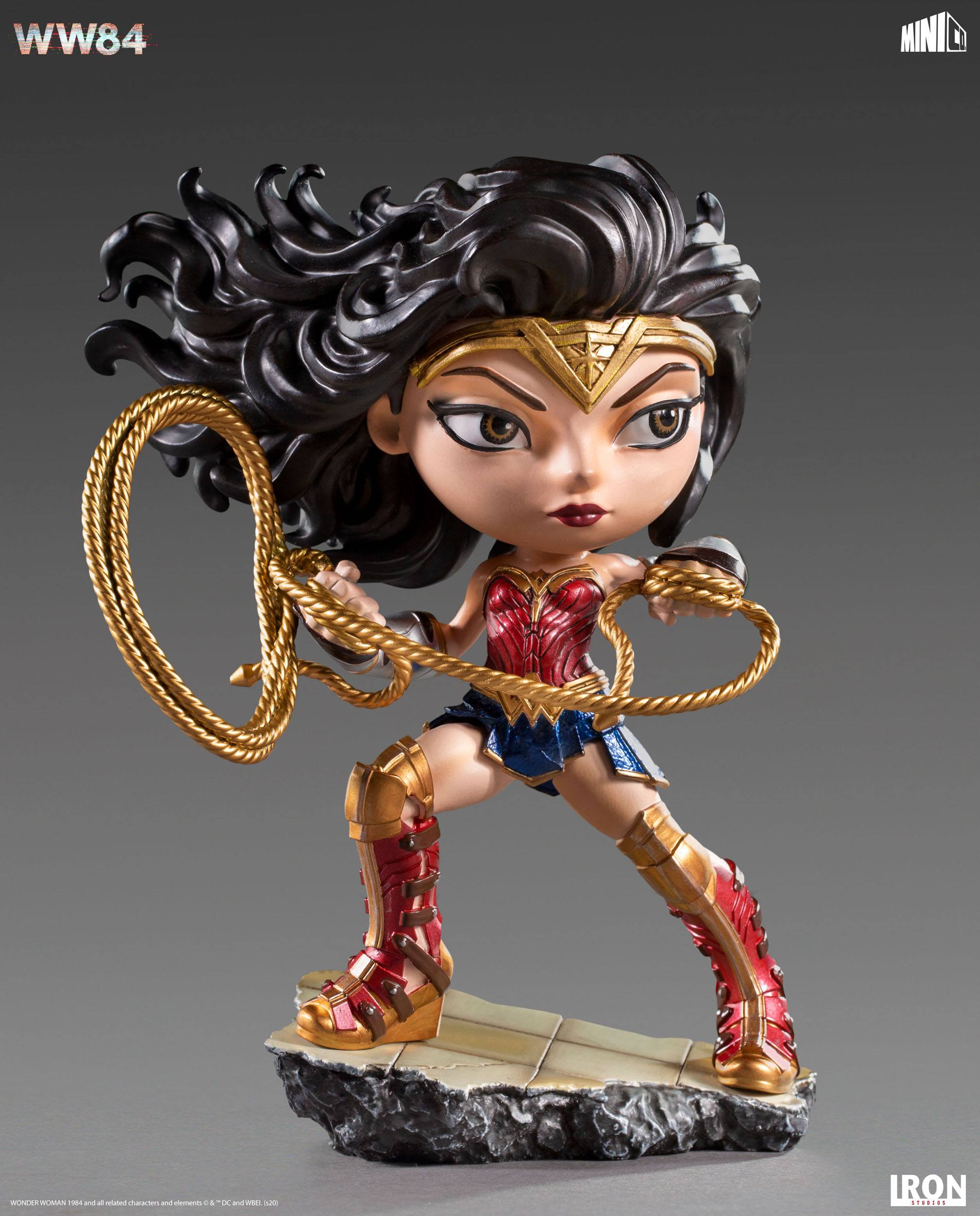 IRON STUDIOS, Mini Co. - DC Comics, Wonder Woman 1984 :  Wonder Woman 'lasso' (14cm)