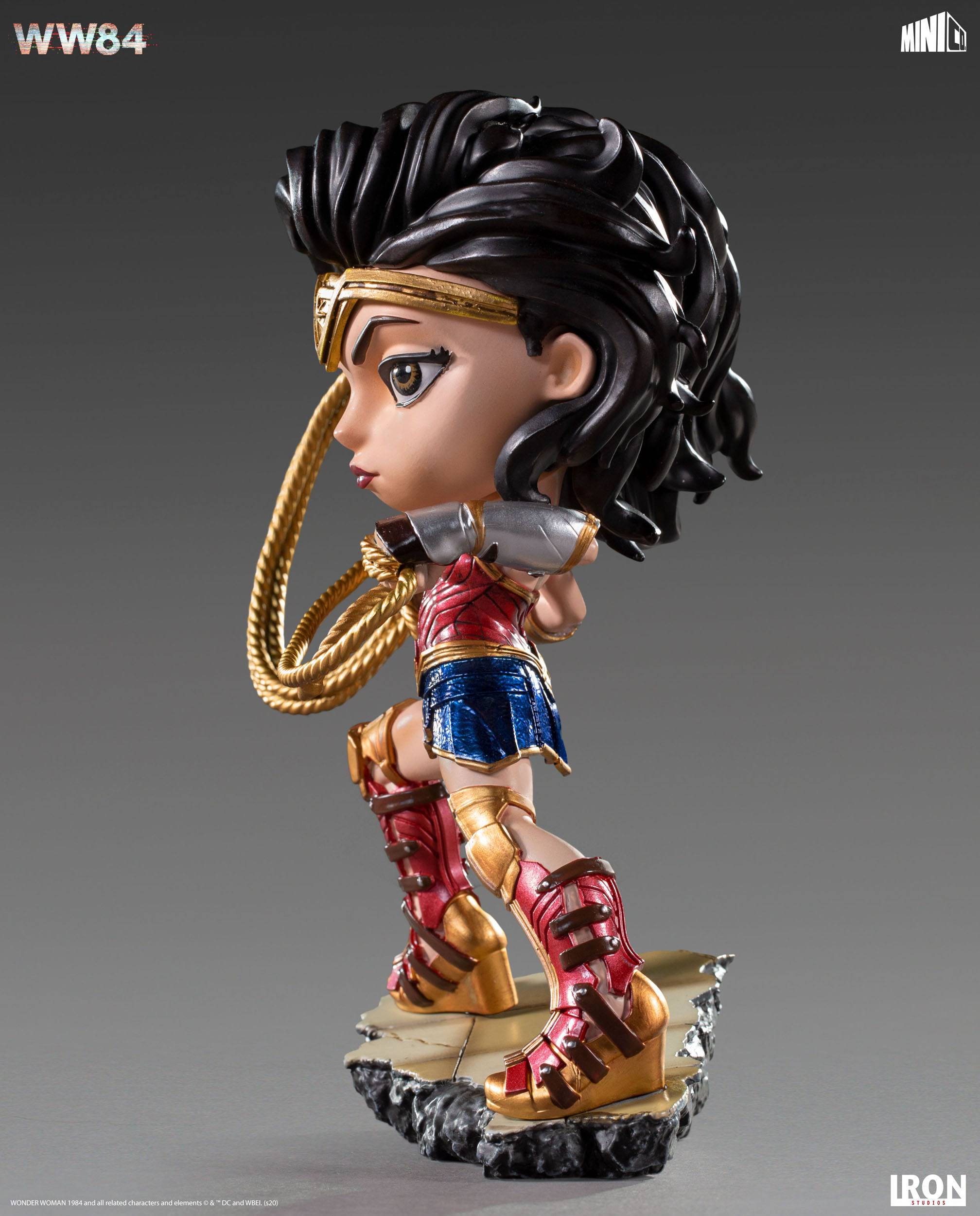 IRON STUDIOS, Mini Co. - DC Comics, Wonder Woman 1984 :  Wonder Woman 'lasso' (14cm)