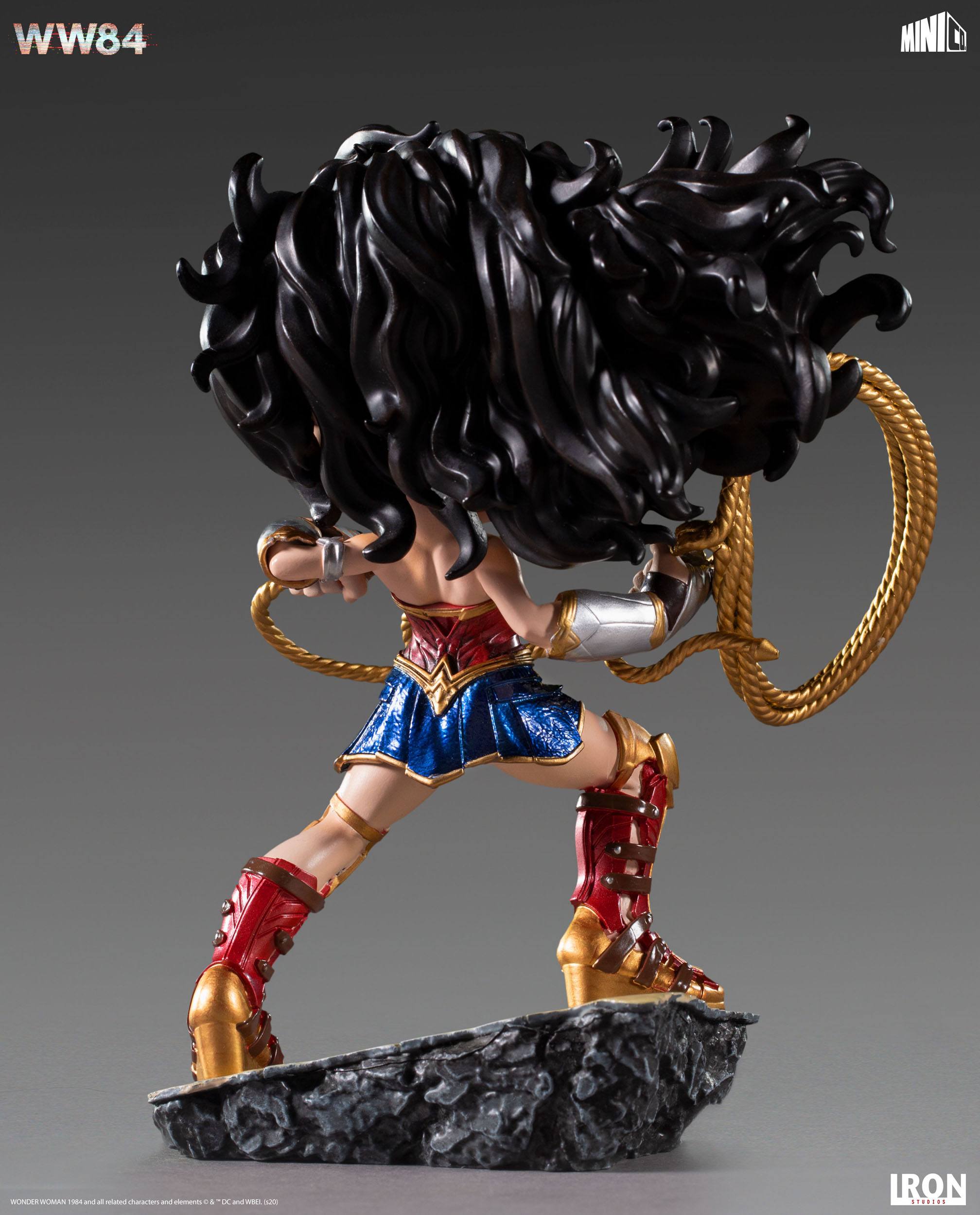 IRON STUDIOS, Mini Co. - DC Comics, Wonder Woman 1984 :  Wonder Woman 'lasso' (14cm)