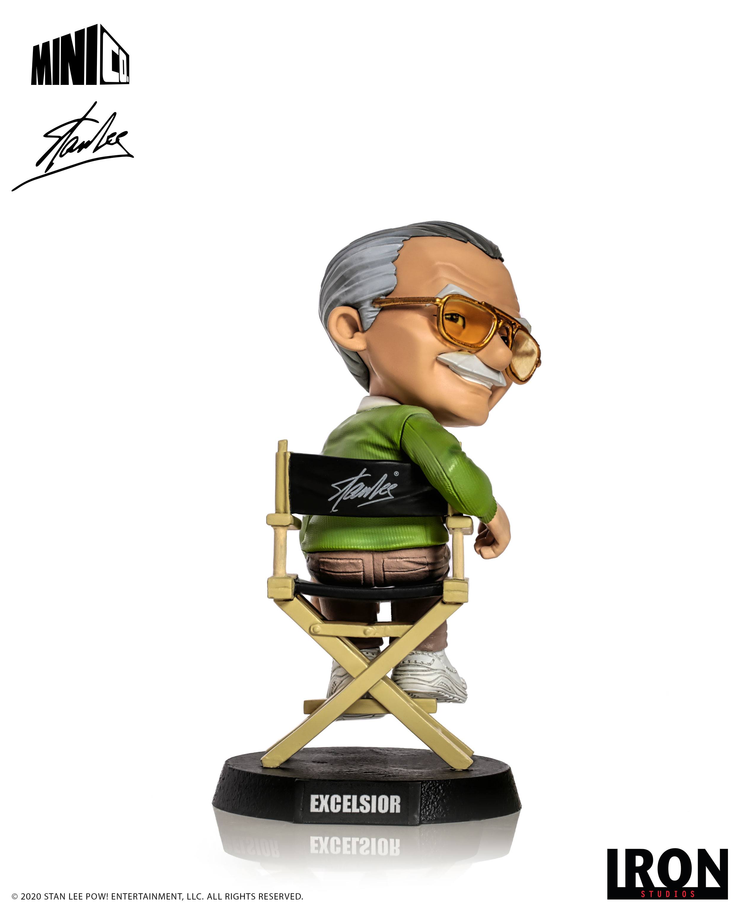 IRON STUDIOS, Mini Co. - Marvel : Stan Lee (Green) (14cm)