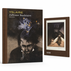 Juffrouw Baudelaire nr. 159 – Vrije Vlucht Luxe – numbered and signed ex-libris
